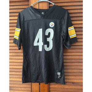 Pittsburgh Steelers Troy Polamalu #43 Reebok Girls Jersey Size XL 16